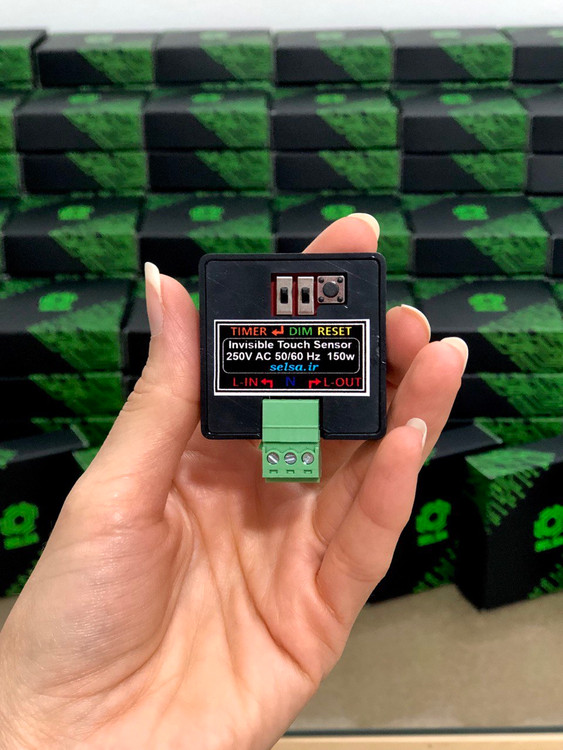 کلید لمسی پشت سطحی 220 ولت - کامپکت